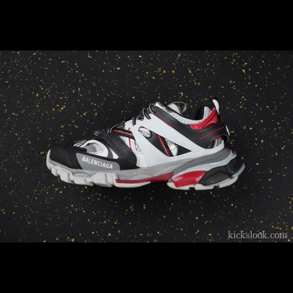 grey and black balenciaga track